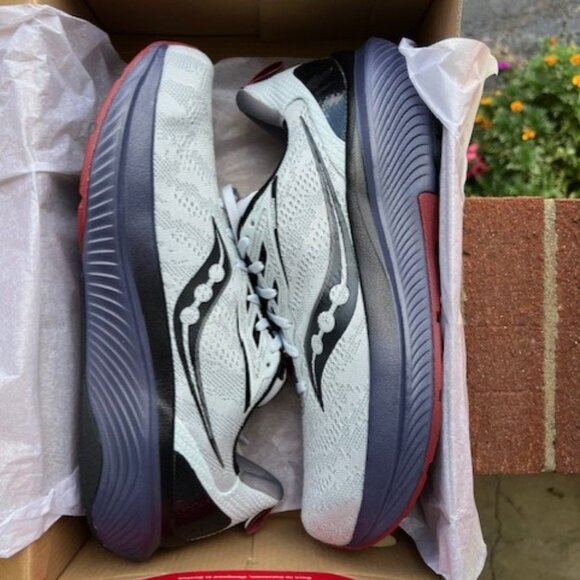 Saucony Echelon 9 Vapor/Horizon NEW Mens 11 grey - Picture 2 of 3